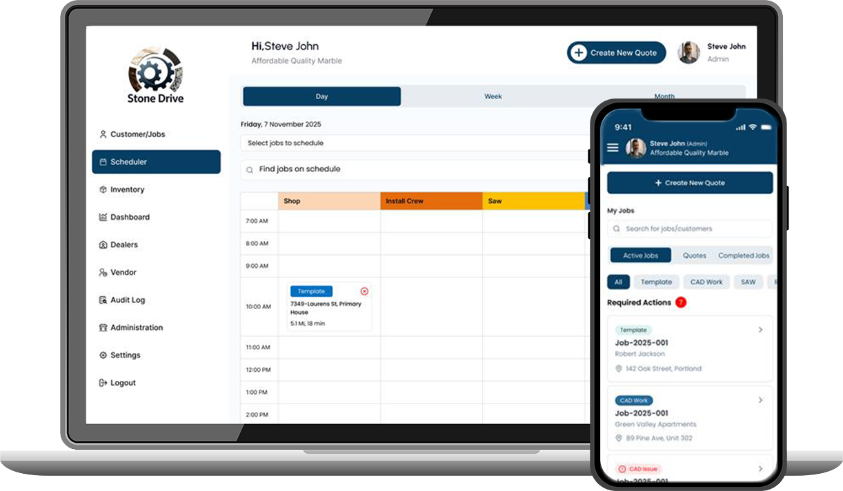 Stone Drive Process Logo